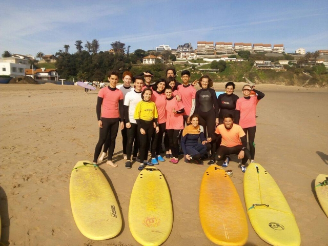  Surf au camp des jeunes